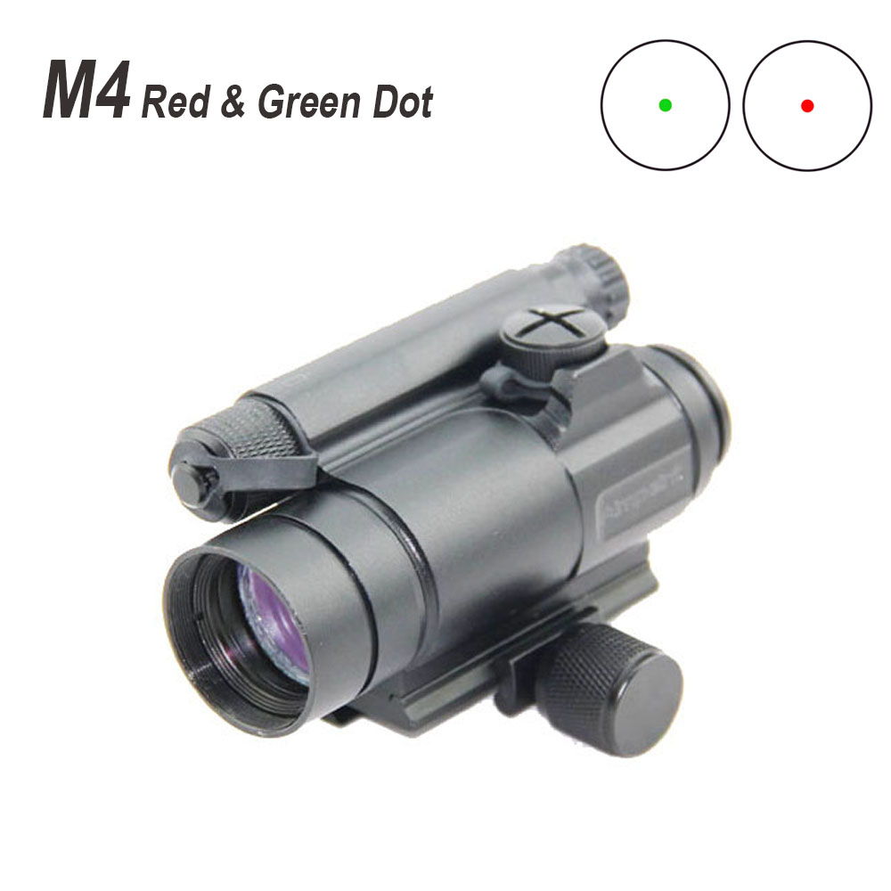 M4 Red and Green Dot Tactical Rifle Scope with Kill Flash